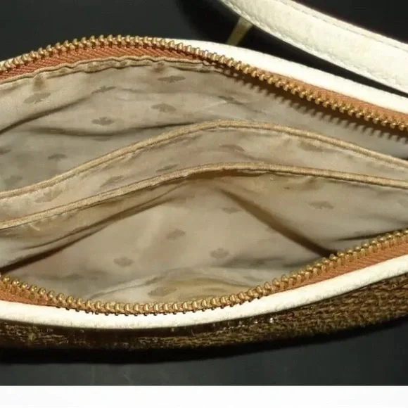 NWOT KATE SPADE New York Jackson Straw Triple Gusset Crossbody - Picture 9 of 16